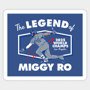 Dodgers Miguel Rojas World Series 2025 Sticker